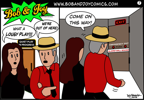 bob and joy comics