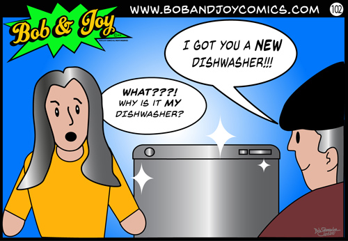bob and joy comics